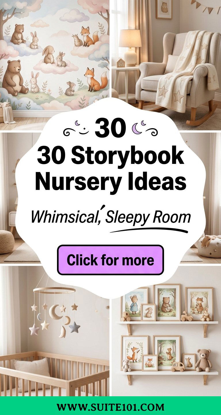 30 Storybook Nursery Ideas for a Whimsical Sleepy Room - 30 Storybook Nursery Ideas for a Whimsical, Sleepy Room