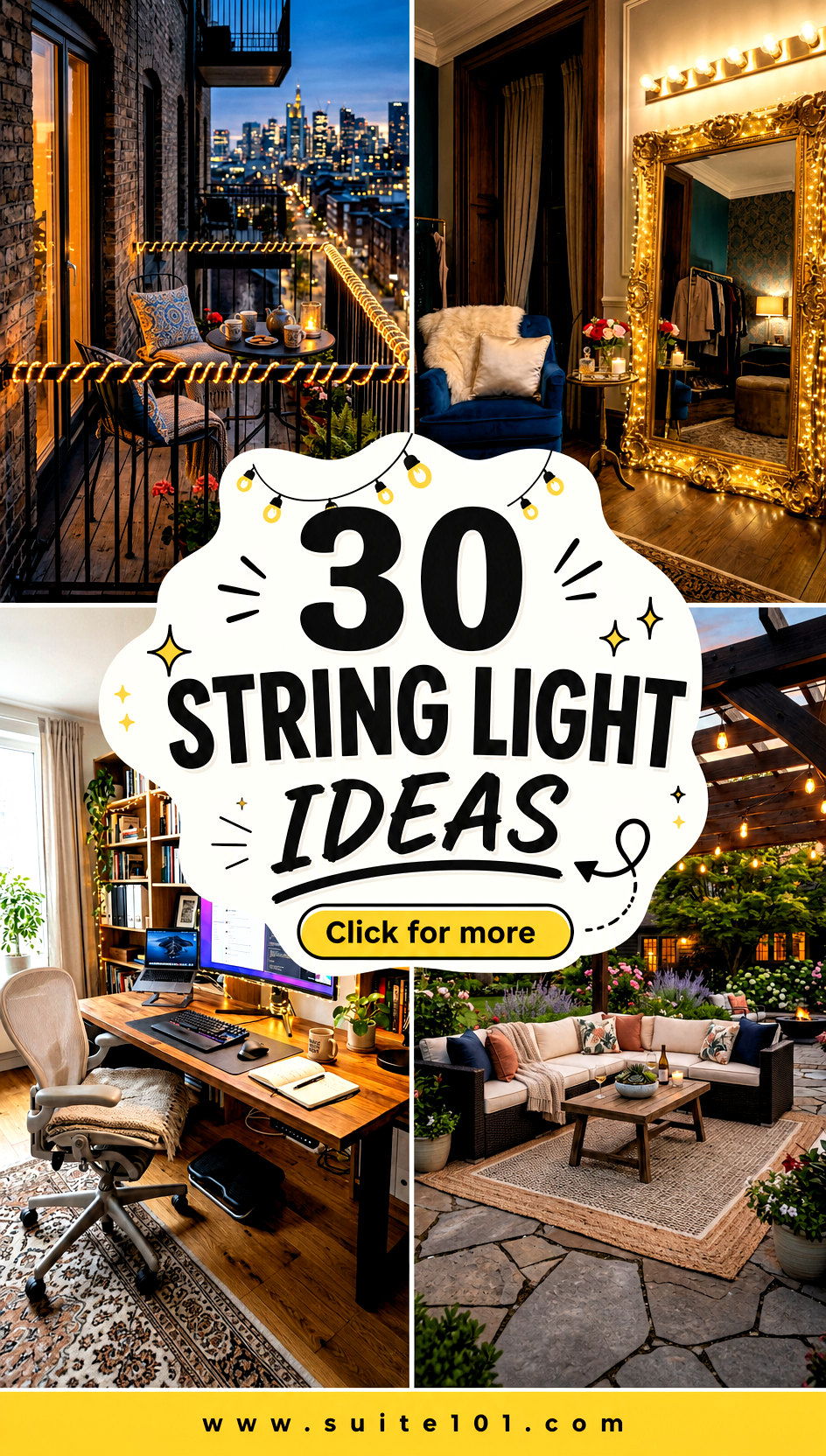 30 String Light Ideas to Instantly Transform Your Outdoor Space - 30 String Light Ideas to Instantly Transform Your Outdoor Space