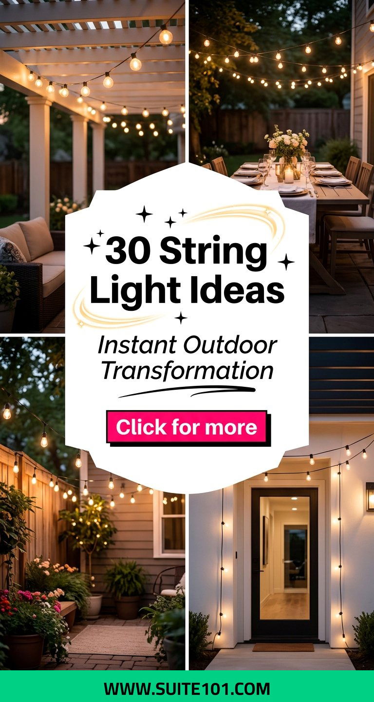 30 String Light Ideas to Instantly Transform Your Outdoor Space - 30 String Light Ideas to Instantly Transform Your Outdoor Space