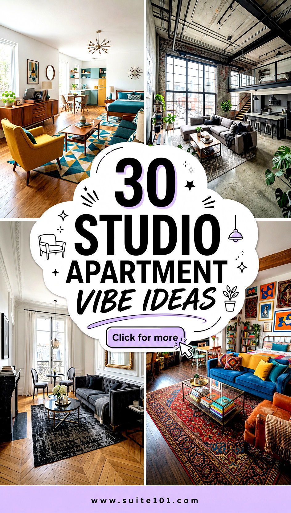 30 Studio Apartment Vibe Ideas to Make Small Spaces Feel Luxe - 30 Studio Apartment Vibe Ideas to Make Small Spaces Feel Luxe