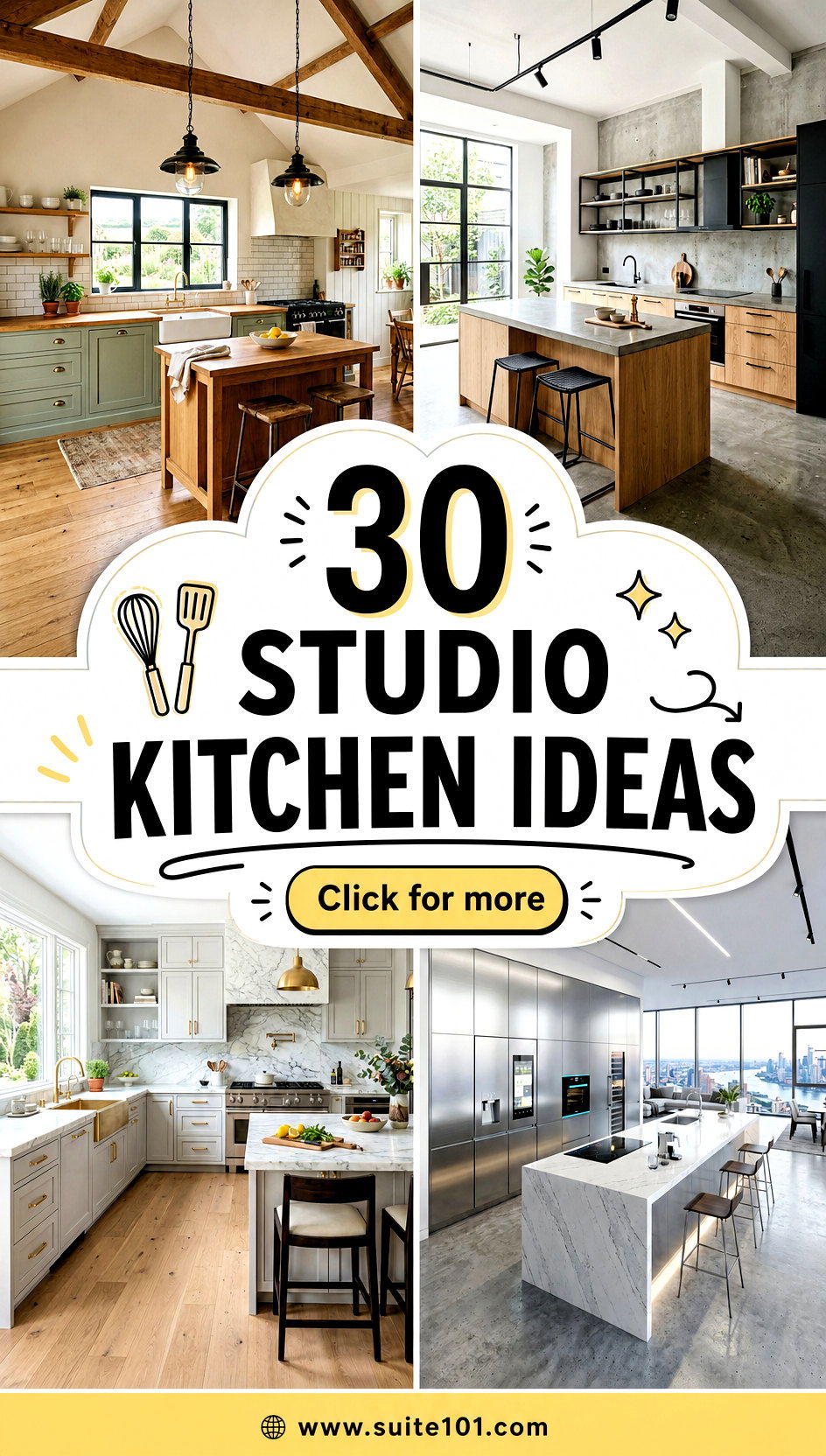 30 Studio Kitchen Ideas to Maximize Counter Space Fast Now - 30 Studio Kitchen Ideas to Maximize Counter Space Fast Now