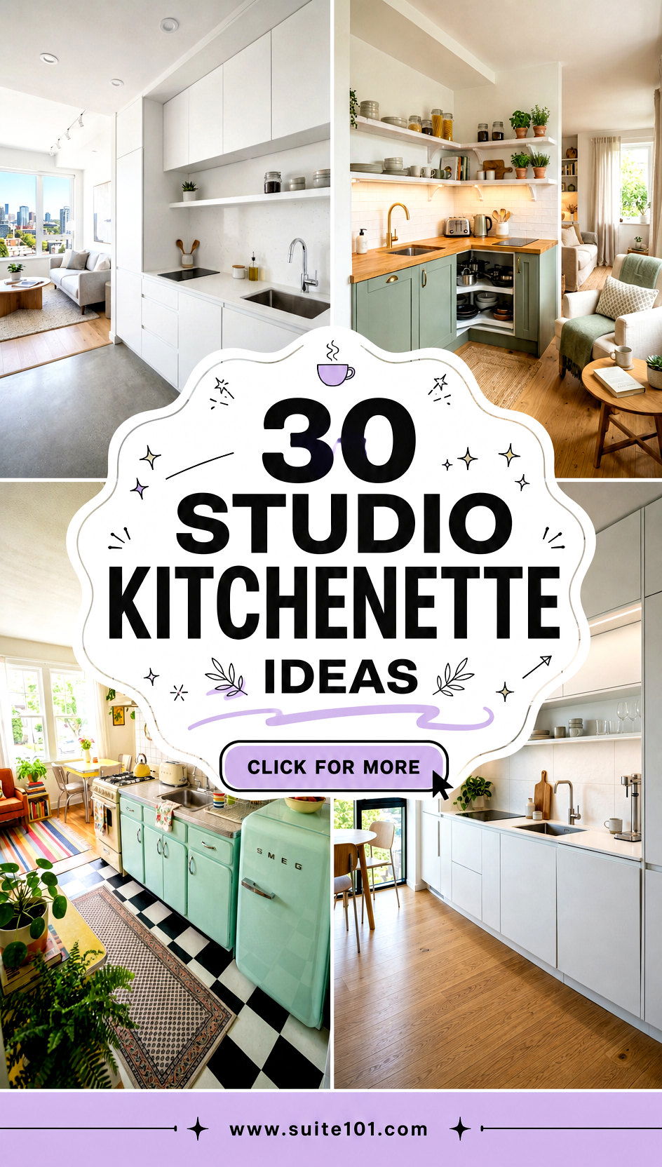 30 Studio Kitchenette Ideas for Cooking in Tight Spaces Easier - 30 Studio Kitchenette Ideas for Cooking in Tight Spaces Easier