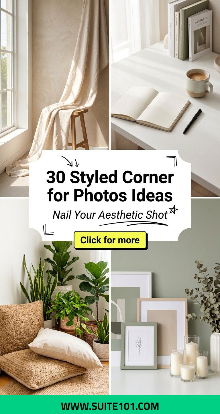 30 Styled Corner for Photos Ideas to Nail Your Aesthetic Shot - 30 Styled Corner for Photos Ideas to Nail Your Aesthetic Shot