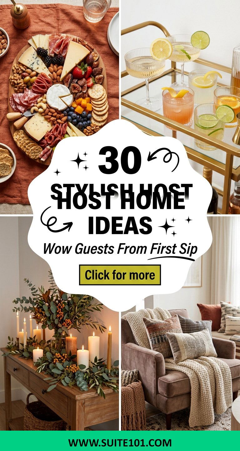 30 Stylish Host Home Ideas to Wow Guests From First Sip - 30 Stylish Host Home Ideas to Wow Guests From First Sip