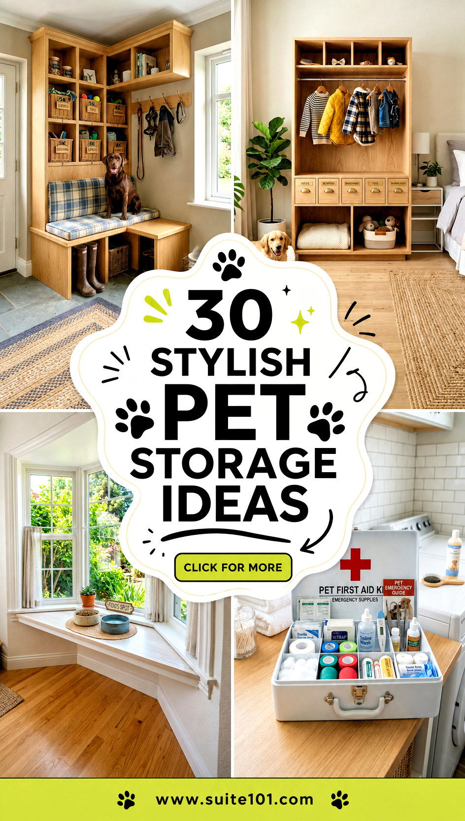 30 Stylish Pet Storage Ideas to Tidy Toys Food and Leashes - 30 Stylish Pet Storage Ideas to Tidy Toys, Food, and Leashes