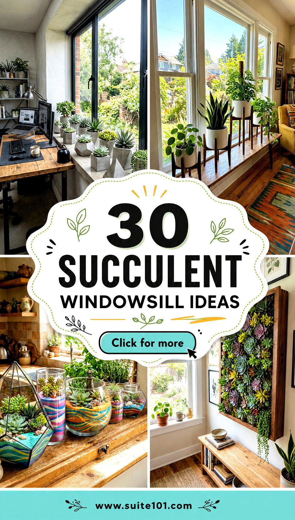 30 Succulent Windowsill Ideas That Look Fresh Year-Round Now - 30 Succulent Windowsill Ideas That Look Fresh Year-Round Now
