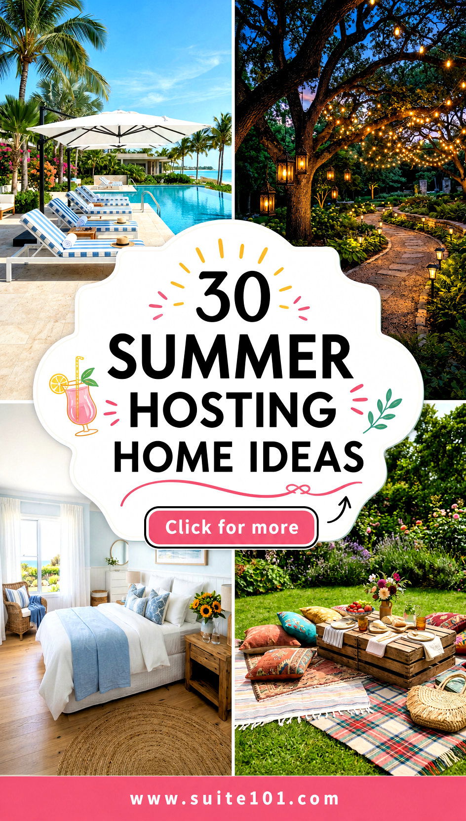 30 Summer Hosting Home Ideas for Easy Stylish Gatherings - 30 Summer Hosting Home Ideas for Easy, Stylish Gatherings