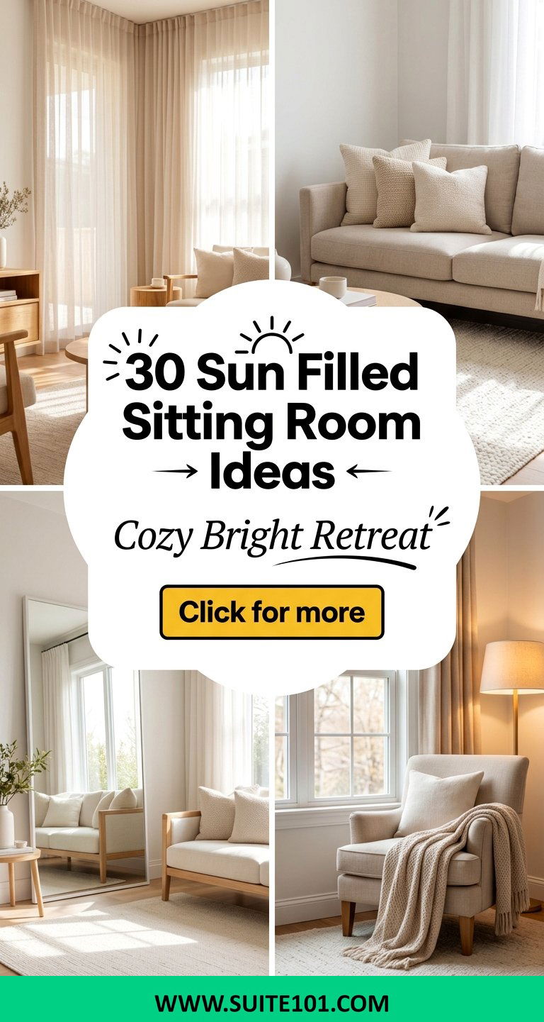 30 Sun Filled Sitting Room Ideas for a Cozy Bright Retreat - 30 Sun Filled Sitting Room Ideas for a Cozy, Bright Retreat
