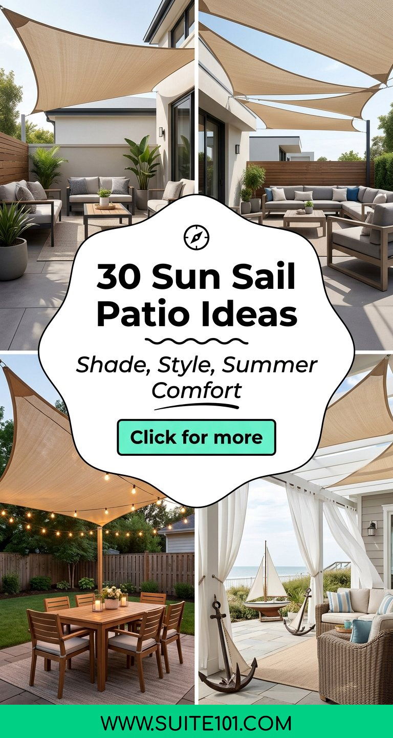 30 Sun Sail Patio Ideas for Shade Style and Summer Comfort - 30 Sun Sail Patio Ideas for Shade, Style, and Summer Comfort