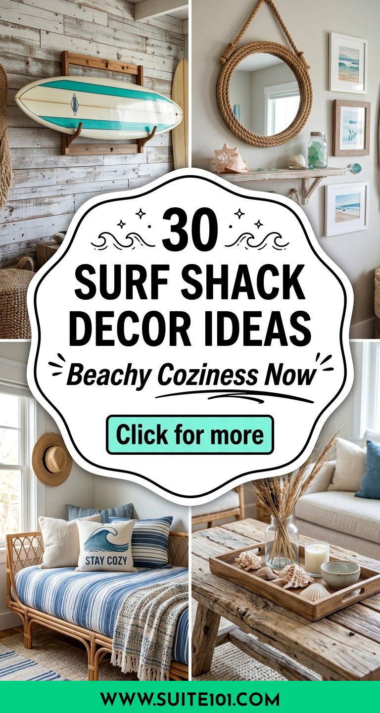 30 Surf Shack Decor Ideas for a Cozy Beachfront Vibe Today - 30 Surf Shack Decor Ideas for a Cozy Beachfront Vibe Today