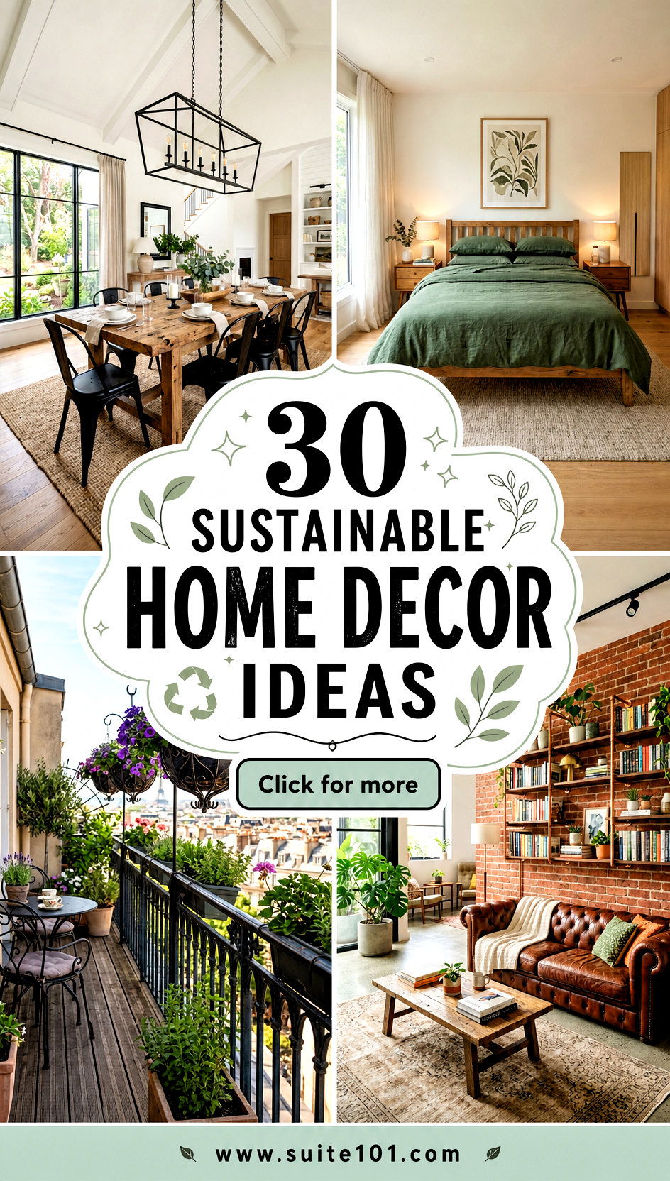30 Sustainable Home Decor Ideas for Eco-Chic Living Today - 30 Sustainable Home Decor Ideas for Eco-Chic Living Today