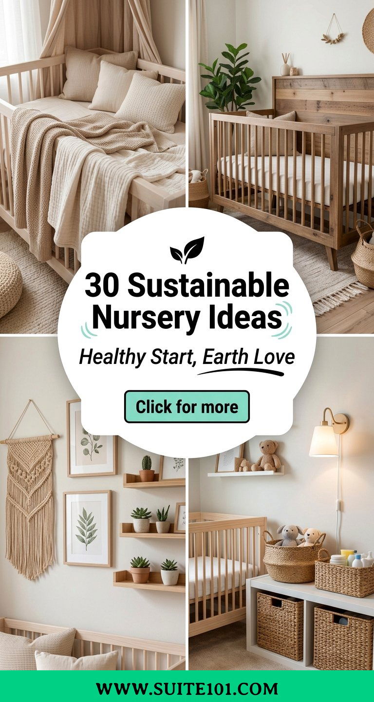 30 Sustainable Nursery Ideas for a Healthy Eco-Friendly Start - 30 Sustainable Nursery Ideas for a Healthy, Eco-Friendly Start