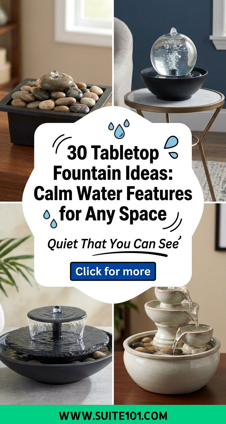 30 Tabletop Fountain Ideas Calm Water Features for Any Space - 30 Tabletop Fountain Ideas: Calm Water Features for Any Space