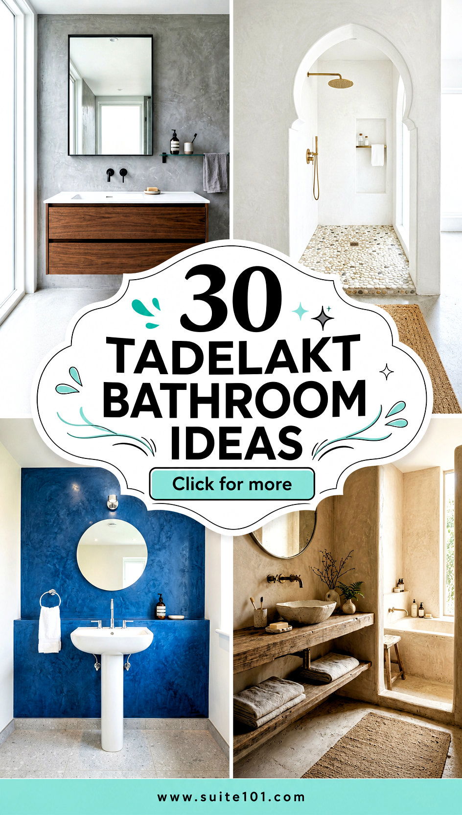 30 Tadelakt Bathroom Ideas for a Seamless Waterproof Spa Look - 30 Tadelakt Bathroom Ideas for a Seamless, Waterproof Spa Look