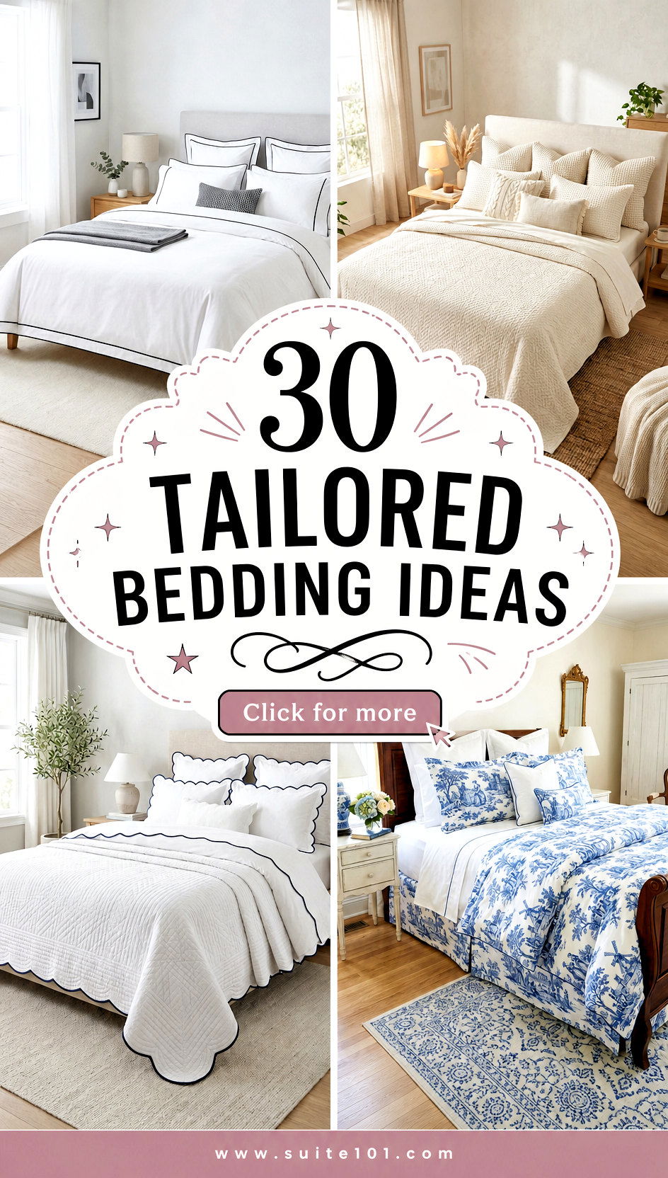 30 Tailored Bedding Ideas for a Cozy High-End Bedroom Style - 30 Tailored Bedding Ideas for a Cozy, High-End Bedroom Style