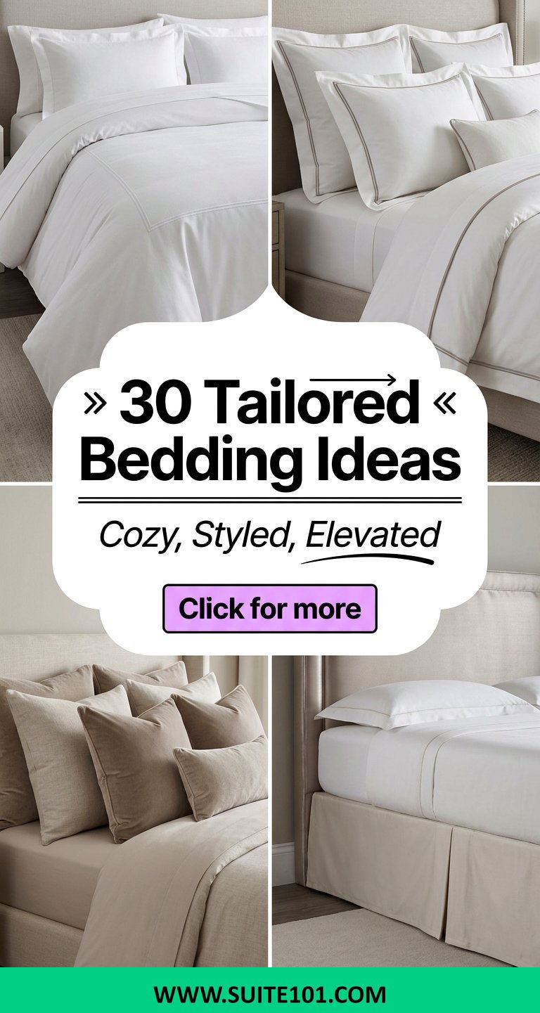 30 Tailored Bedding Ideas for a Cozy High-End Bedroom Style - 30 Tailored Bedding Ideas for a Cozy, High-End Bedroom Style