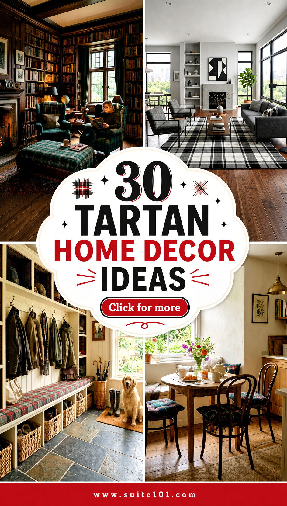 30 Tartan Home Decor Ideas Cozy Patterns That Steal the Show - 30 Tartan Home Decor Ideas: Cozy Patterns That Steal the Show