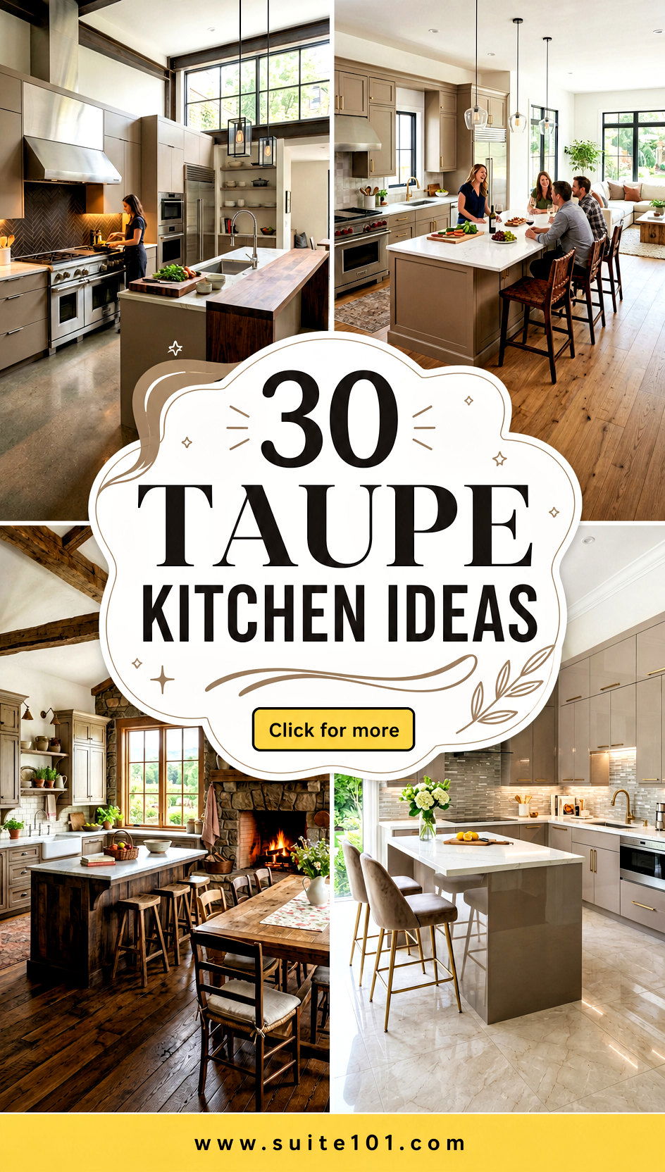 30 Taupe Kitchen Ideas for Timeless Warmth and Modern Style - 30 Taupe Kitchen Ideas for Timeless Warmth and Modern Style