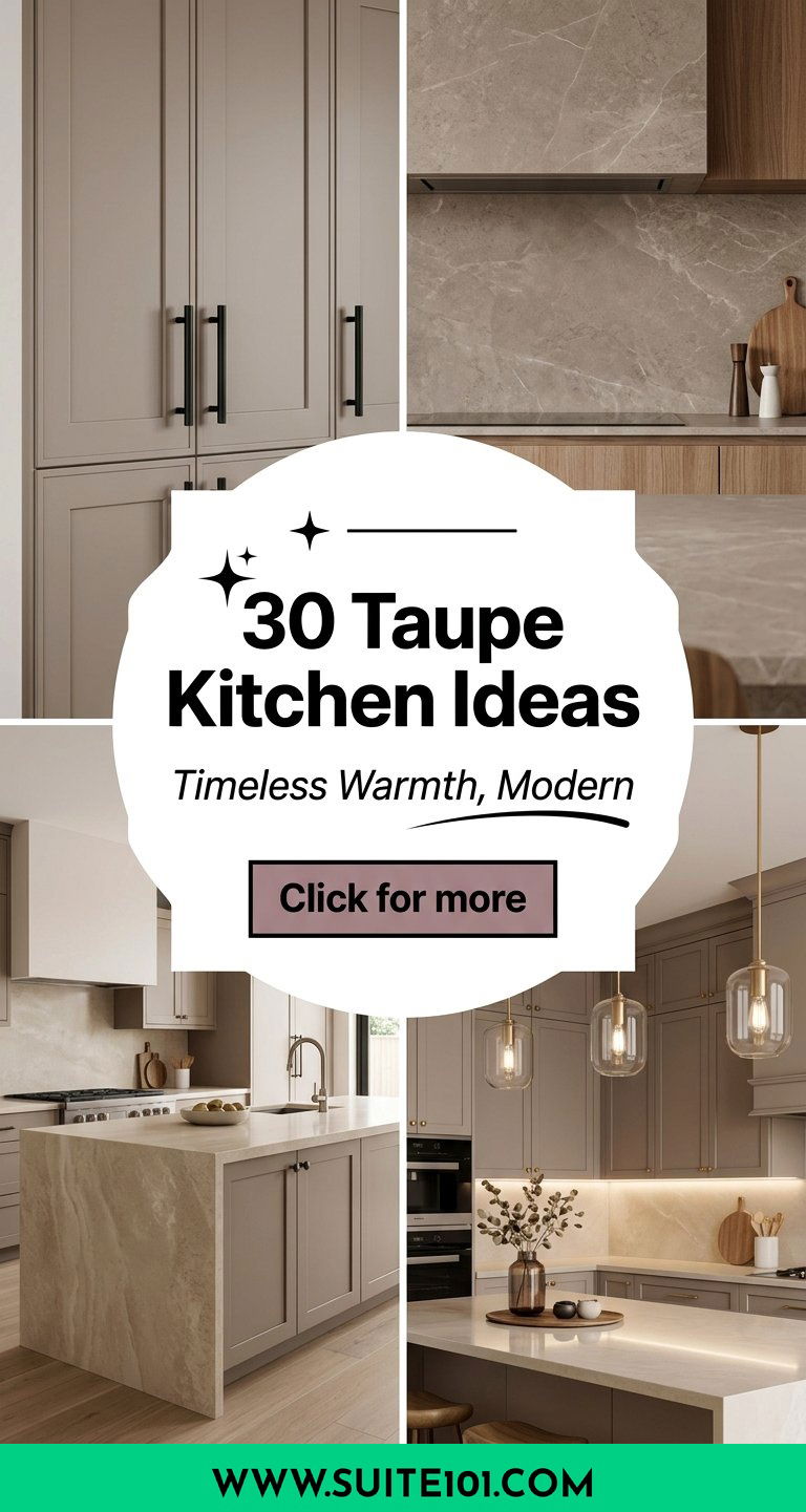 30 Taupe Kitchen Ideas for Timeless Warmth and Modern Style - 30 Taupe Kitchen Ideas for Timeless Warmth and Modern Style