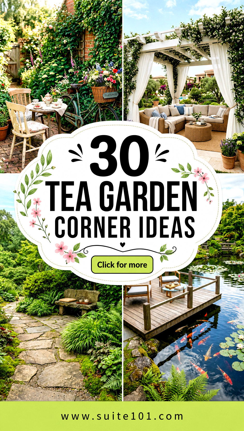 30 Tea Garden Corner Ideas Create a Calm Outdoor Nook Today - 30 Tea Garden Corner Ideas: Create a Calm Outdoor Nook Today
