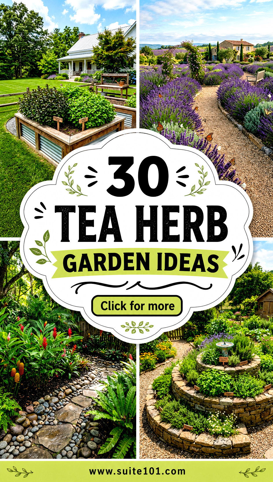 30 Tea Herb Garden Ideas Grow Fragrant Leaves for Fresh Blends - 30 Tea Herb Garden Ideas: Grow Fragrant Leaves for Fresh Blends