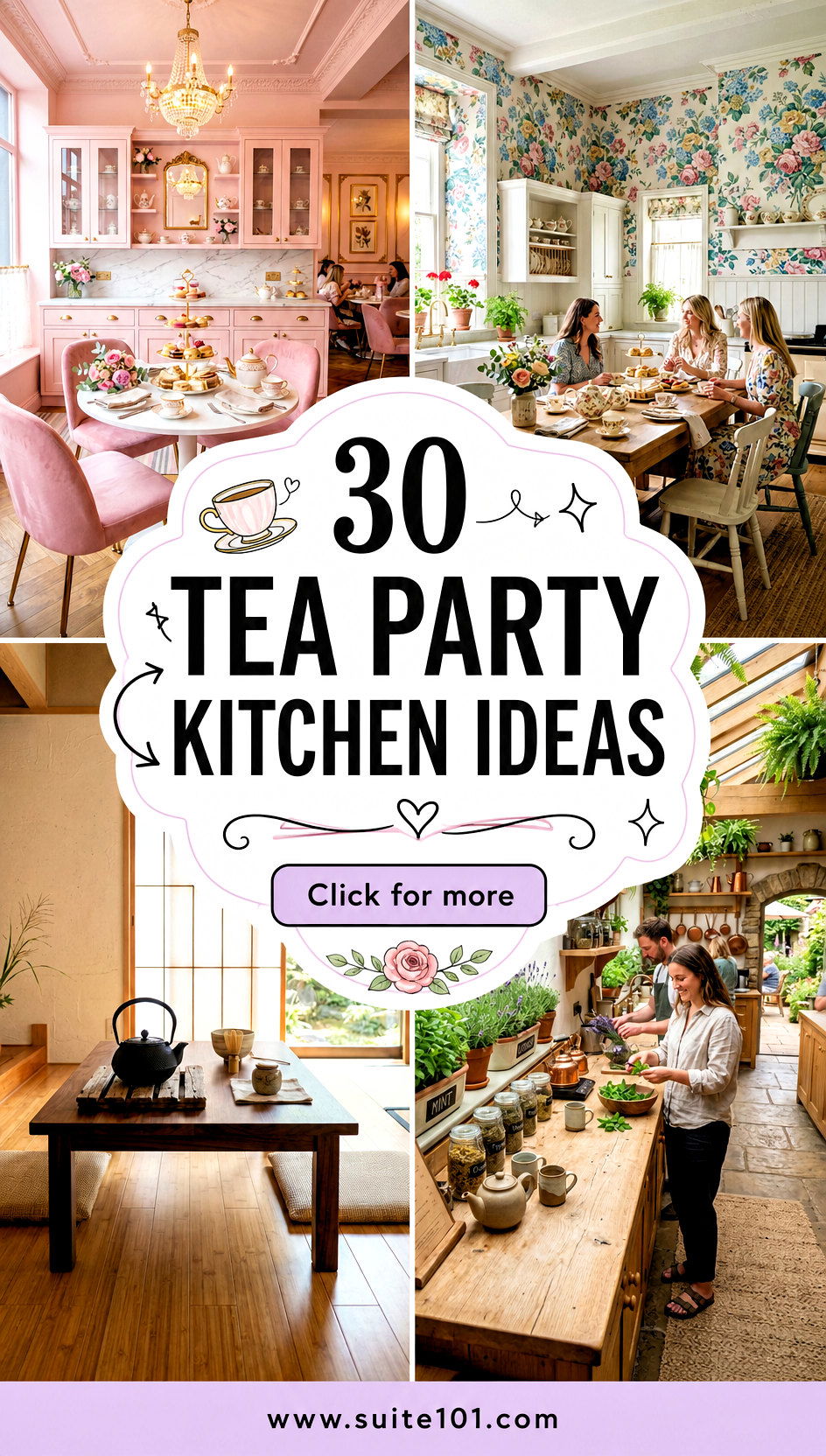 30 Tea Party Kitchen Ideas for Charming Hosting and Styling - 30 Tea Party Kitchen Ideas for Charming Hosting and Styling