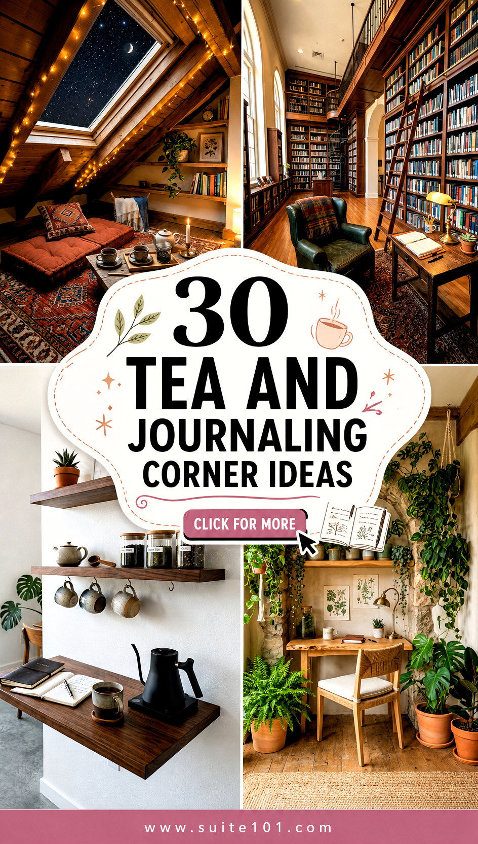 30 Tea and Journaling Corner Ideas for Your Cozy Routine - 30 Tea and Journaling Corner Ideas for Your Cozy Routine