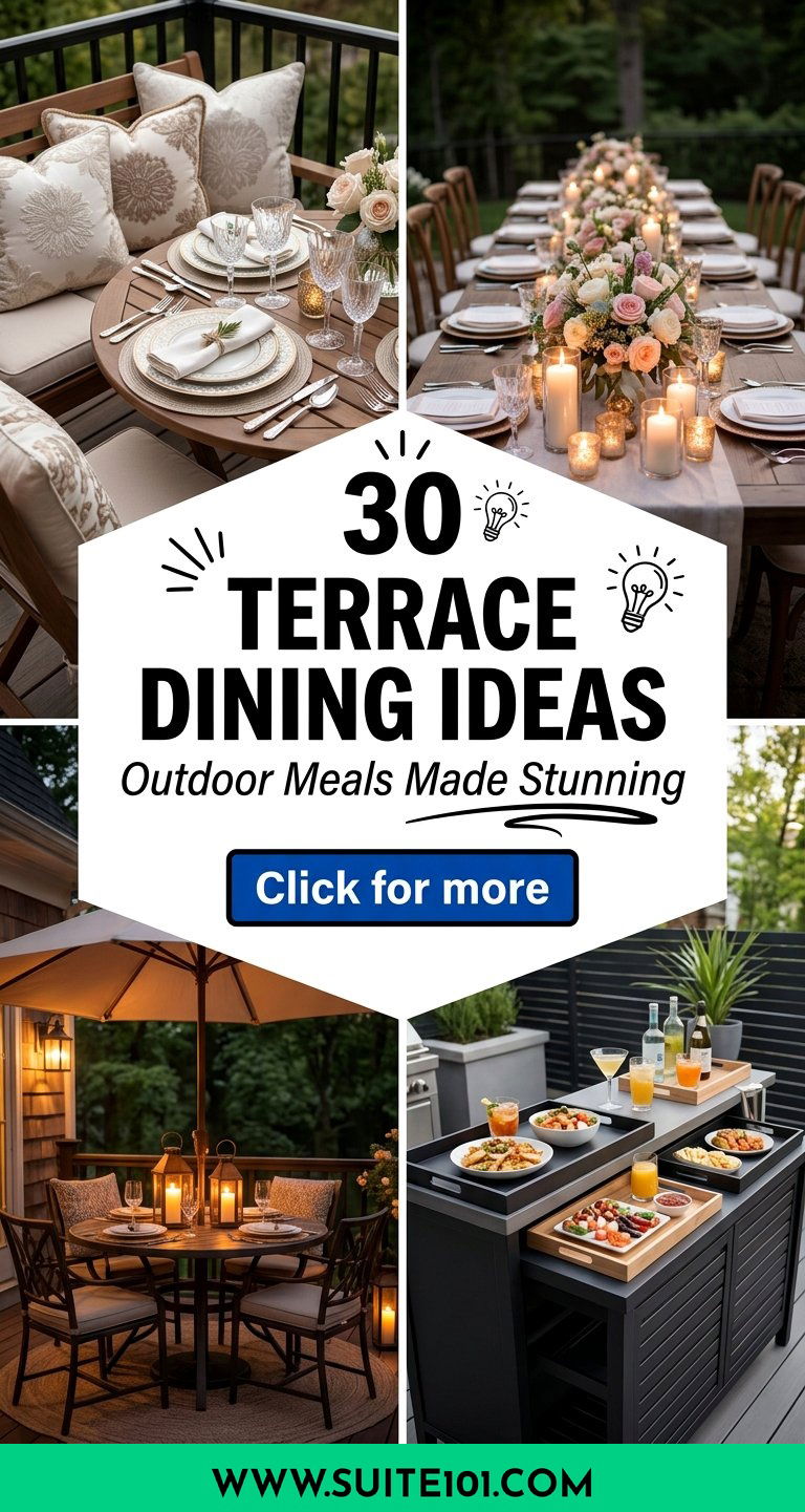 30 Terrace Dining Ideas Outdoor Meals Made Stunning and Easy - 30 Terrace Dining Ideas: Outdoor Meals Made Stunning and Easy