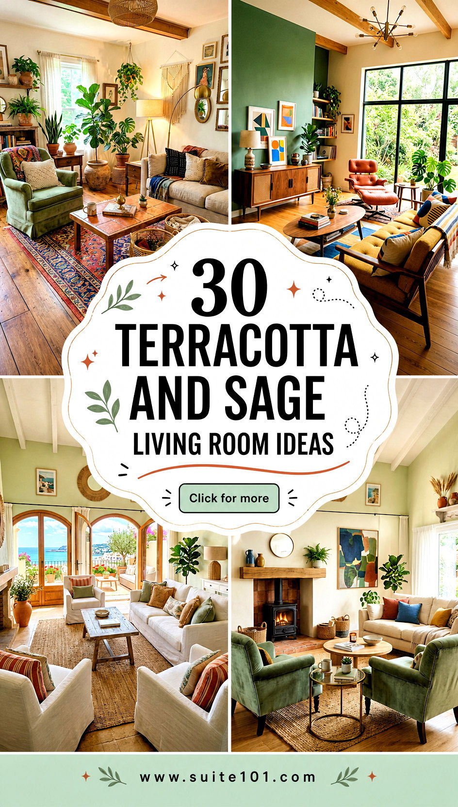 30 Terracotta And Sage Living Room Ideas for a Fresh Modern Look - 30 Terracotta And Sage Living Room Ideas for a Fresh Modern Look