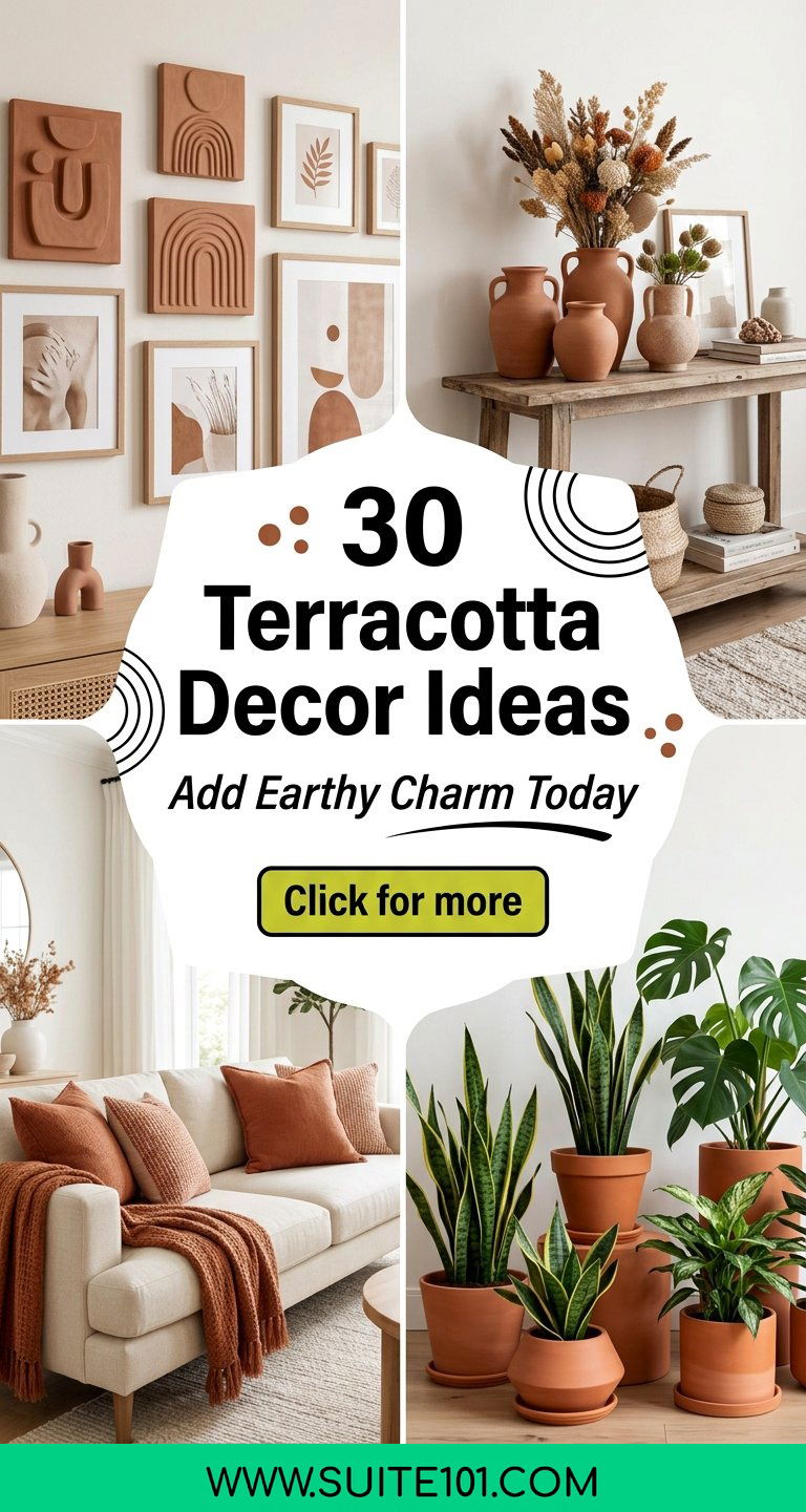 30 Terracotta Decor Ideas to Add Earthy Charm to Any Room - 30 Terracotta Decor Ideas to Add Earthy Charm to Any Room