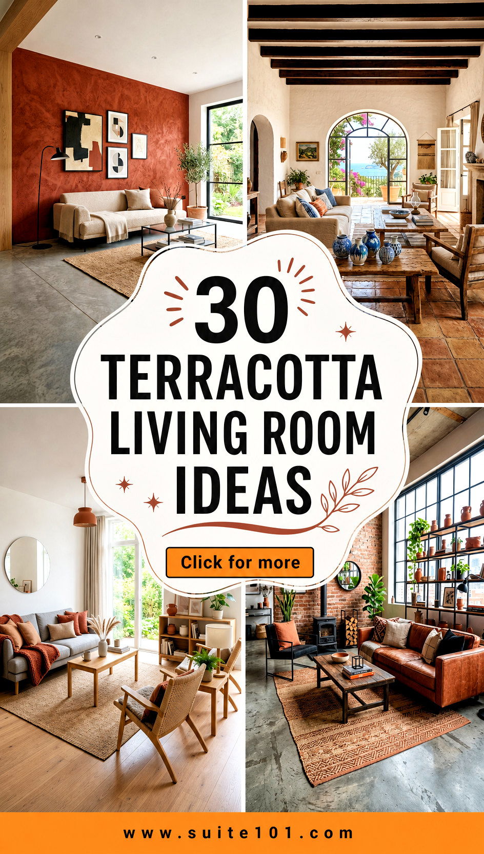 30 Terracotta Living Room Ideas for Cozy Stylish Homes - 30 Terracotta Living Room Ideas for Cozy, Stylish Homes