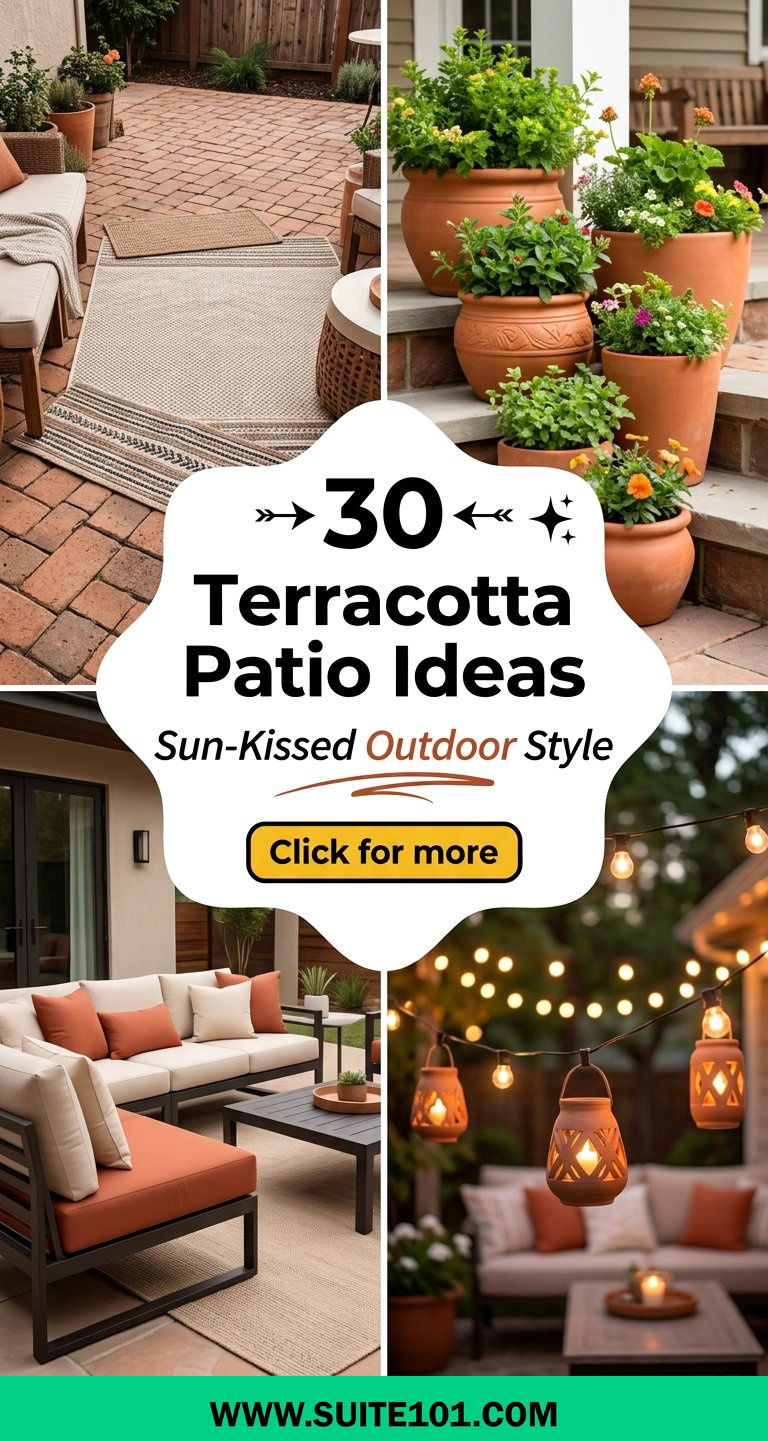 30 Terracotta Patio Ideas for a Sun-Kissed Outdoor Makeover - 30 Terracotta Patio Ideas for a Sun-Kissed Outdoor Makeover