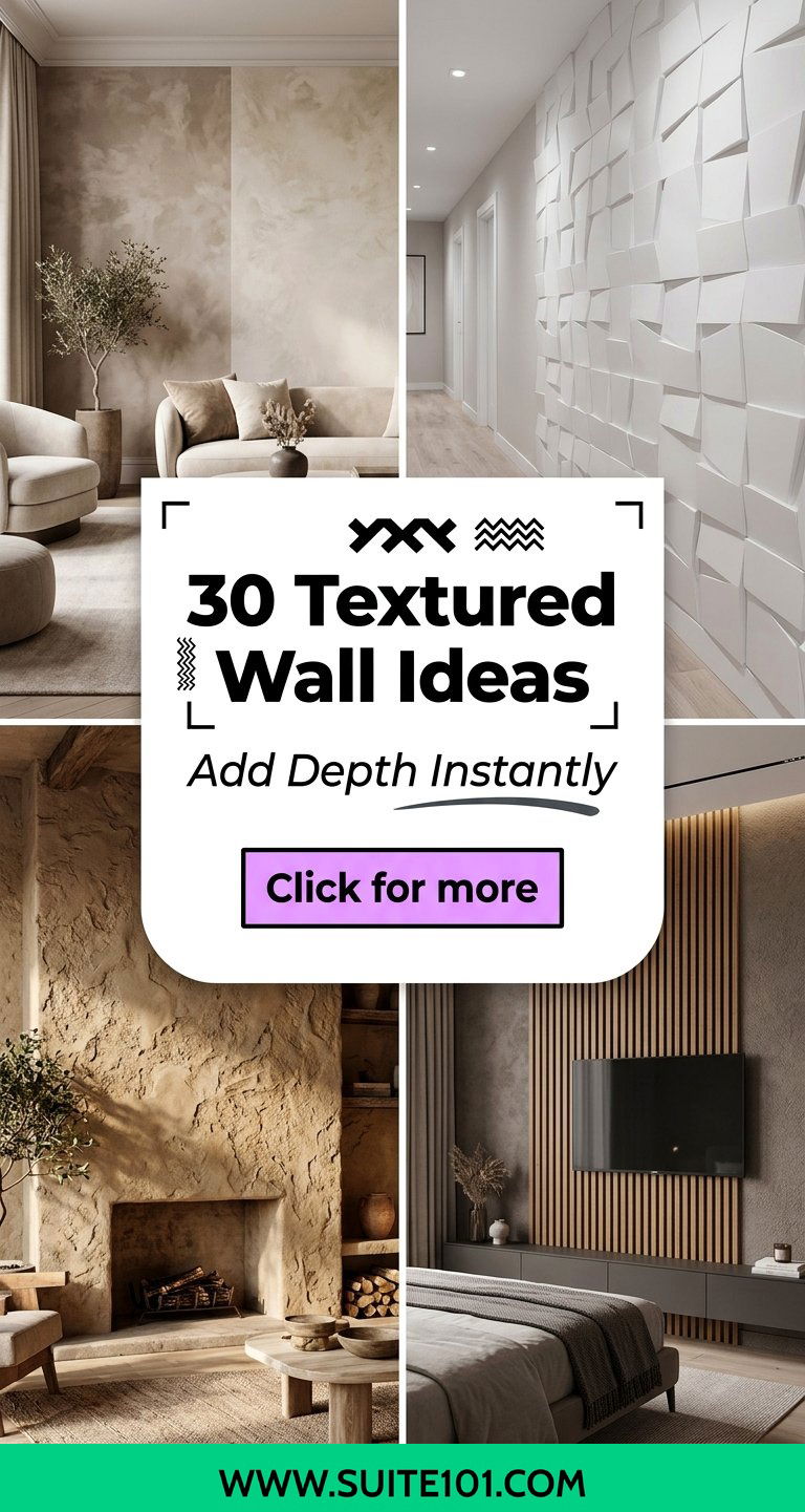 30 Textured Wall Ideas to Transform Any Room With Depth - 30 Textured Wall Ideas to Transform Any Room With Depth