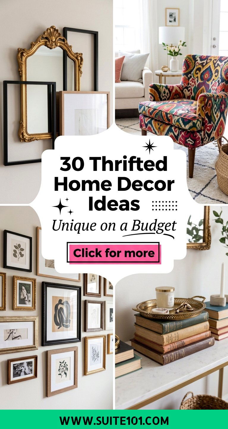 30 Thrifted Home Decor Ideas for a Unique Budget-Friendly Home - 30 Thrifted Home Decor Ideas for a Unique Budget-Friendly Home