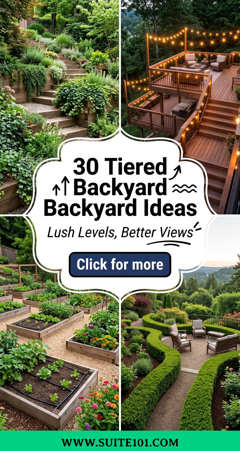 30 Tiered Backyard Ideas for Lush Levels and Better Views - 30 Tiered Backyard Ideas for Lush Levels and Better Views