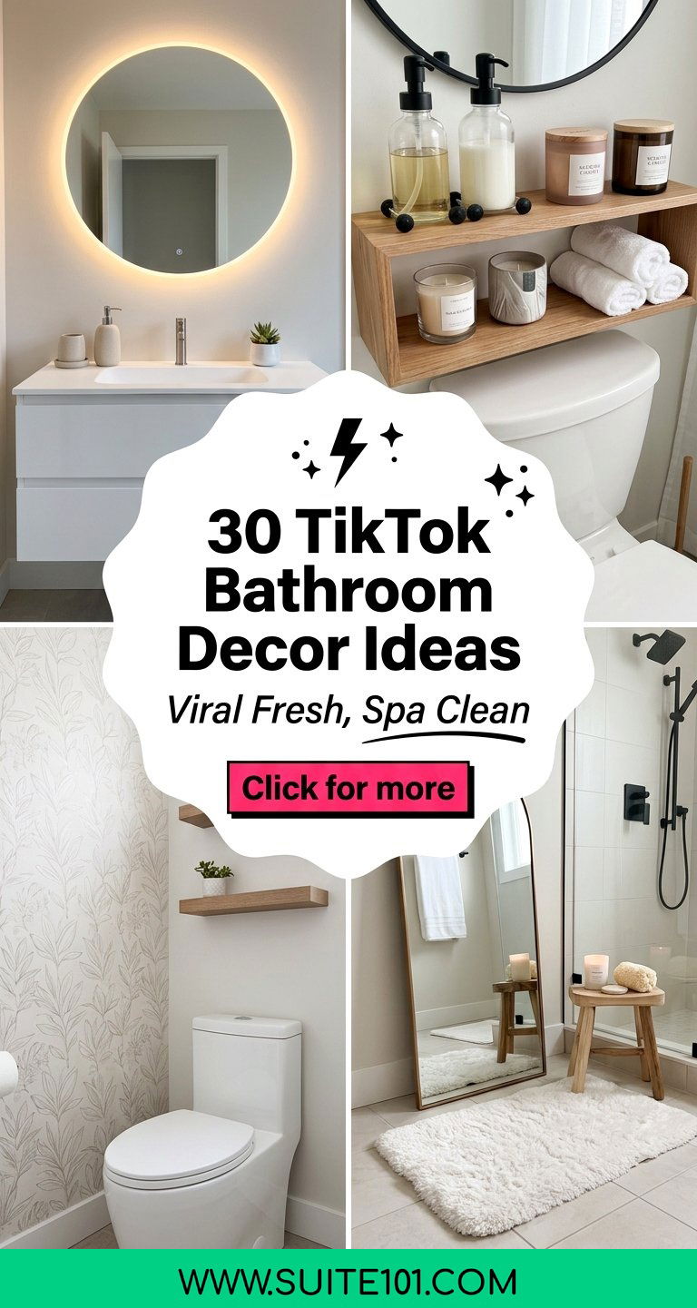 30 TikTok Bathroom Decor Ideas for a Viral Fresh Look Today - 30 TikTok Bathroom Decor Ideas for a Viral Fresh Look Today