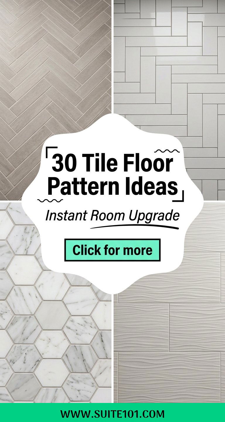 30 Tile Floor Pattern Ideas to Instantly Upgrade Any Room - 30 Tile Floor Pattern Ideas to Instantly Upgrade Any Room