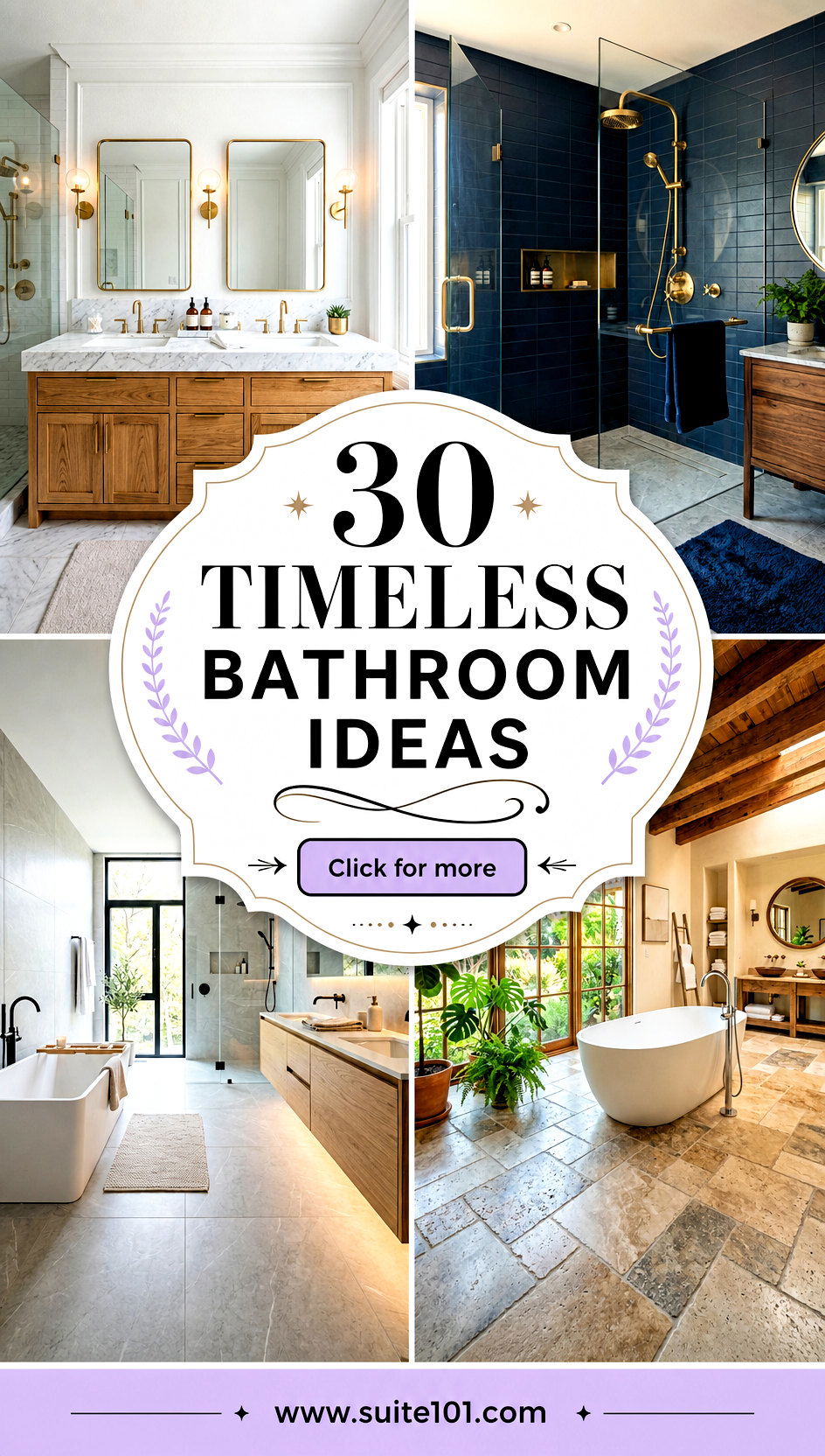 30 Timeless Bathroom Ideas That Feel Fresh Yet Classic Always - 30 Timeless Bathroom Ideas That Feel Fresh Yet Classic Always
