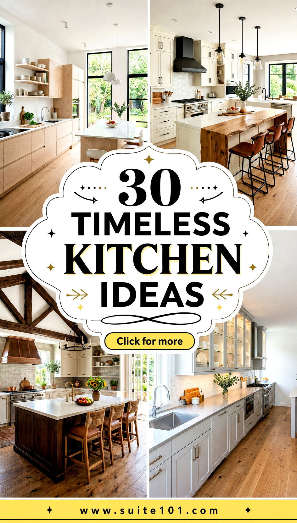 30 Timeless Kitchen Ideas for a Beautiful Lasting Refresh - 30 Timeless Kitchen Ideas for a Beautiful, Lasting Refresh