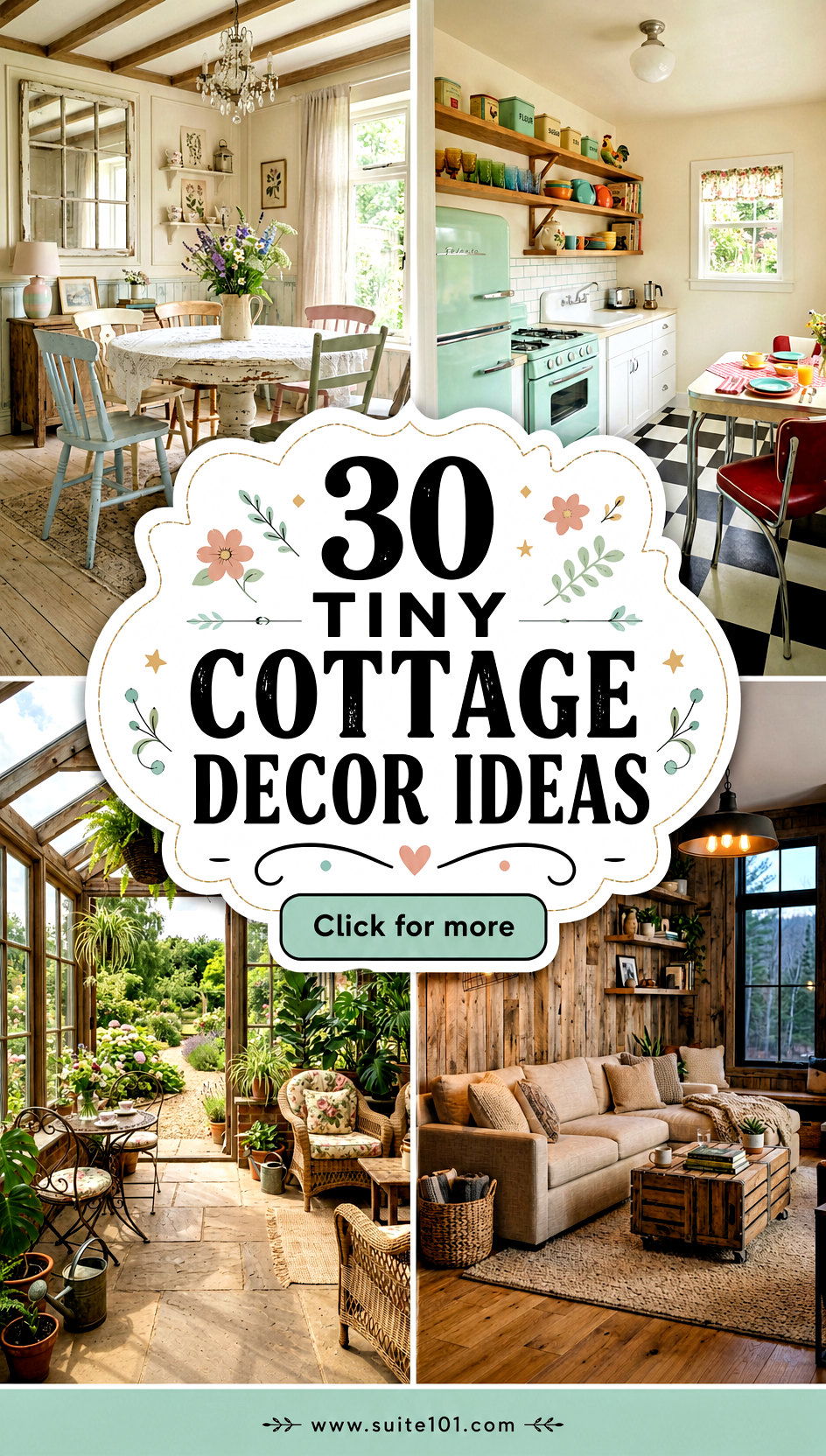 30 Tiny Cottage Decor Ideas to Style Small Cozy Homes Today - 30 Tiny Cottage Decor Ideas to Style Small, Cozy Homes Today