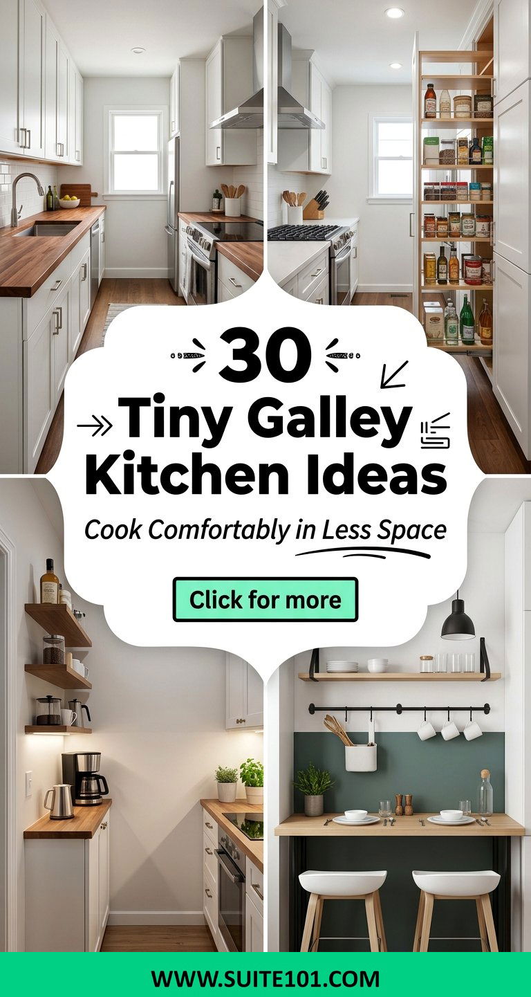 30 Tiny Galley Kitchen Ideas to Cook Comfortably in Less Space - 30 Tiny Galley Kitchen Ideas to Cook Comfortably in Less Space