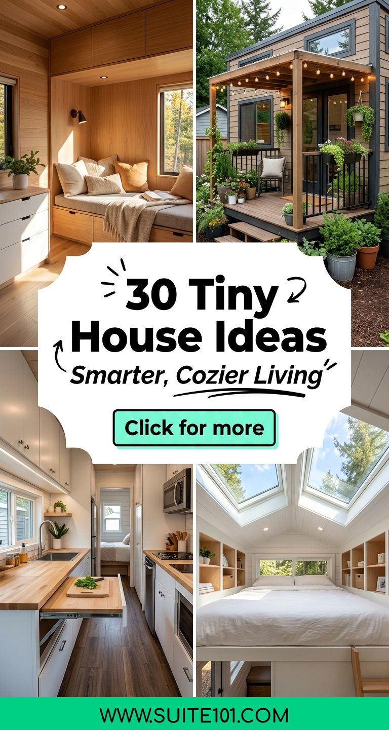 30 Tiny House Ideas That Inspire Smarter Cozier Living - 30 Tiny House Ideas That Inspire Smarter, Cozier Living
