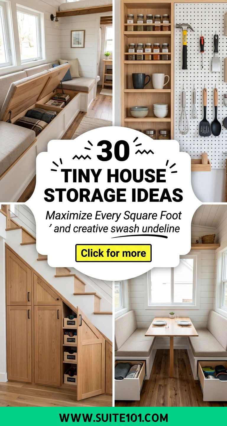30 Tiny House Storage Ideas to Maximize Every Square Foot - 30 Tiny House Storage Ideas to Maximize Every Square Foot