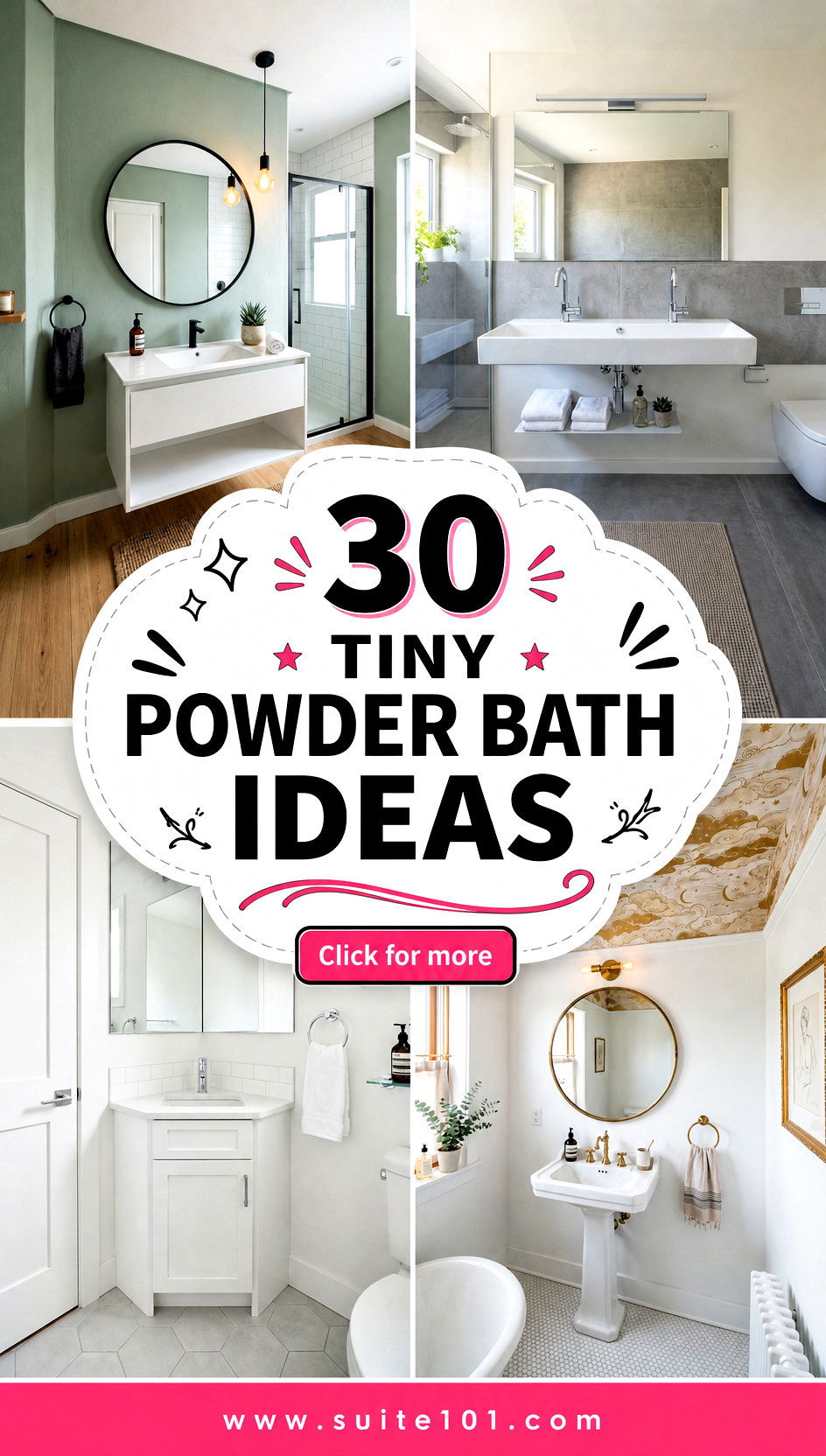 30 Tiny Powder Bath Ideas for Big Style in Small Rooms Fast - 30 Tiny Powder Bath Ideas for Big Style in Small Rooms Fast
