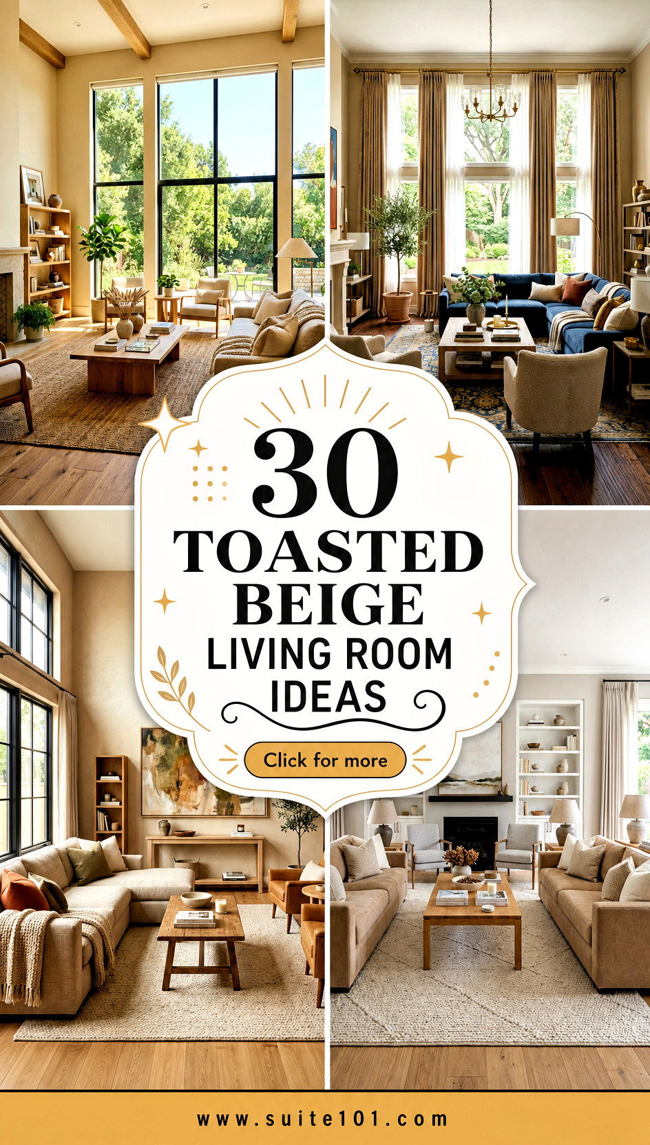 30 Toasted Beige Living Room Ideas for Cozy Sunlit Style - 30 Toasted Beige Living Room Ideas for Cozy, Sunlit Style