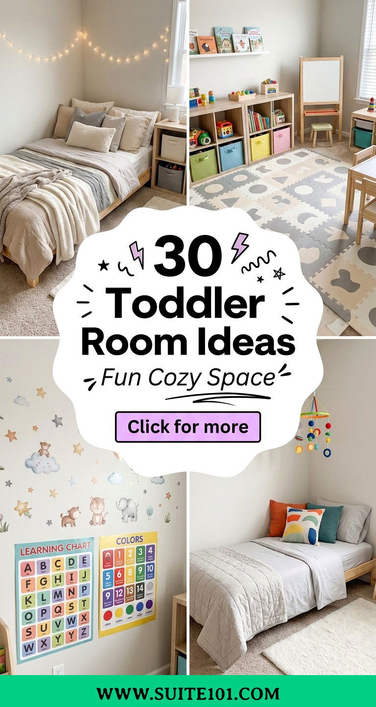 30 Toddler Room Ideas for a Fun Cozy Space That Grows With Ease - 30 Toddler Room Ideas for a Fun, Cozy Space That Grows With Ease