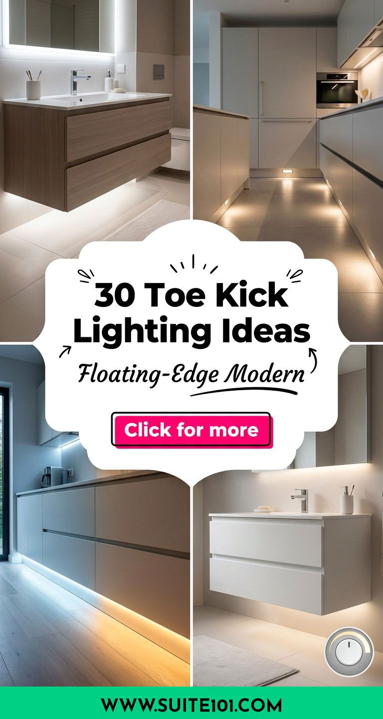 30 Toe Kick Lighting Ideas for a Modern Floating-Edge Look - 30 Toe Kick Lighting Ideas for a Modern, Floating-Edge Look