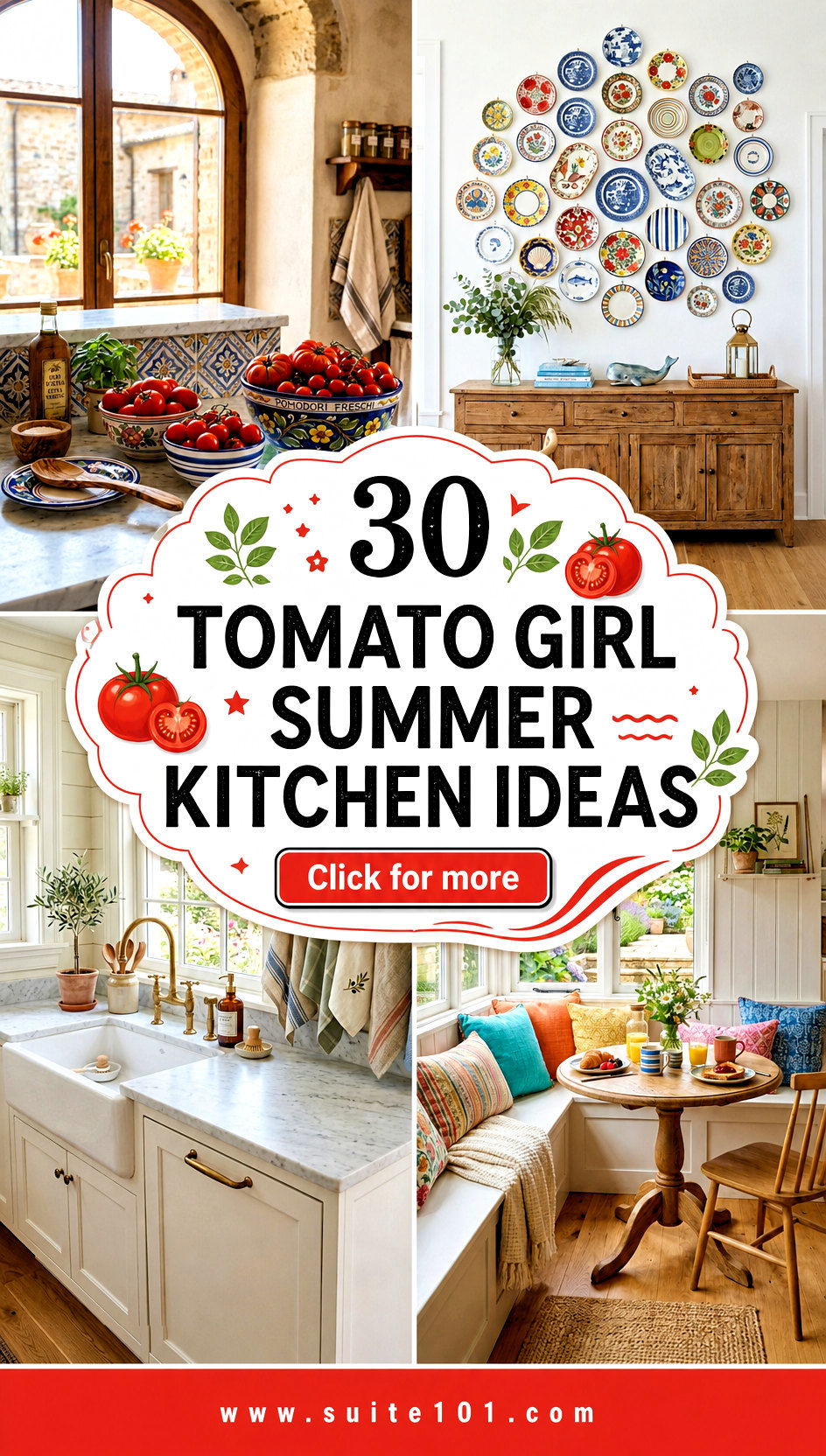 30 Tomato Girl Summer Kitchen Ideas for Fresh Fun Summer Vibes - 30 Tomato Girl Summer Kitchen Ideas for Fresh, Fun Summer Vibes