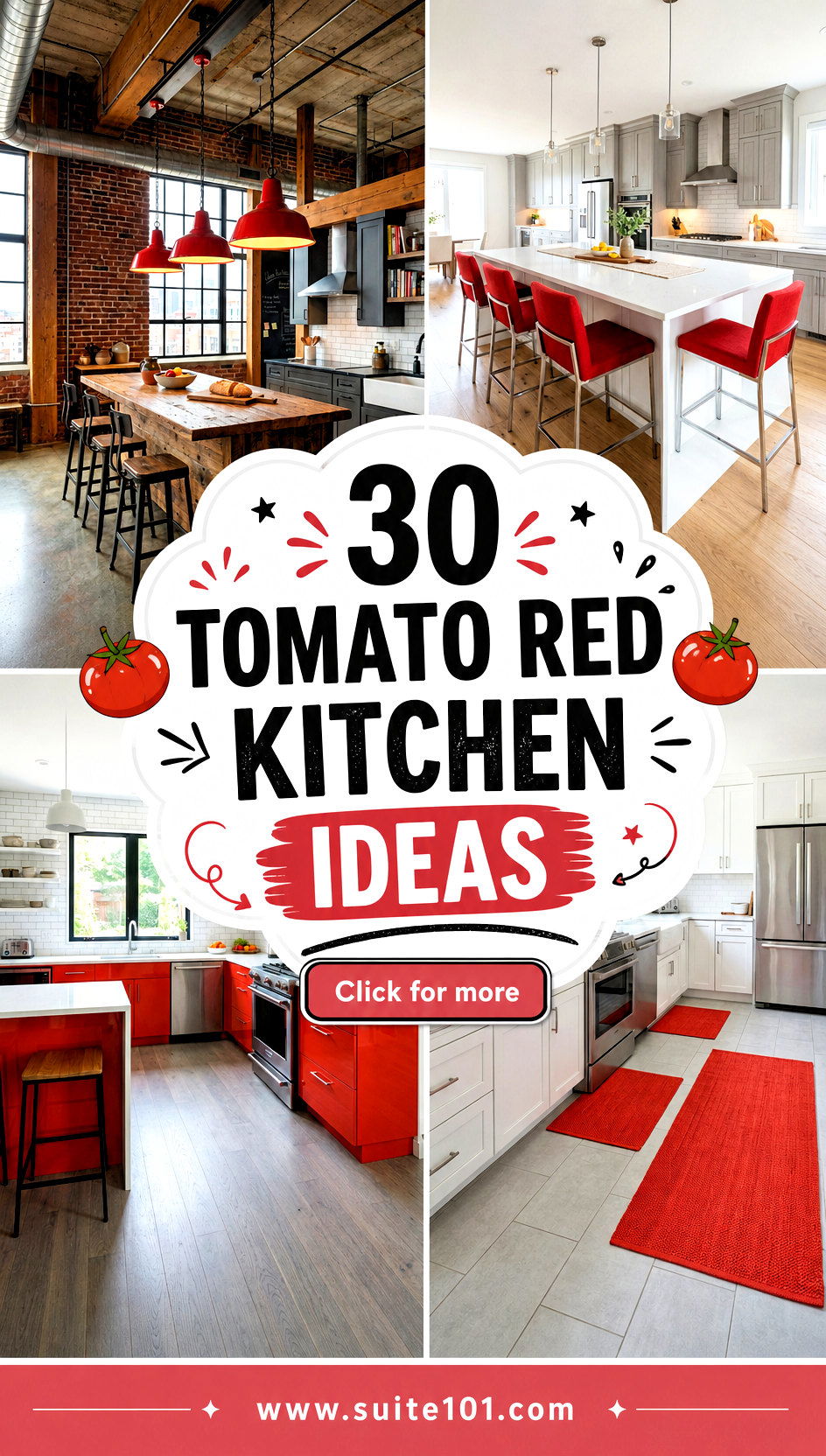 30 Tomato Red Kitchen Ideas for Bold Cozy Color Lovers - 30 Tomato Red Kitchen Ideas for Bold, Cozy Color Lovers