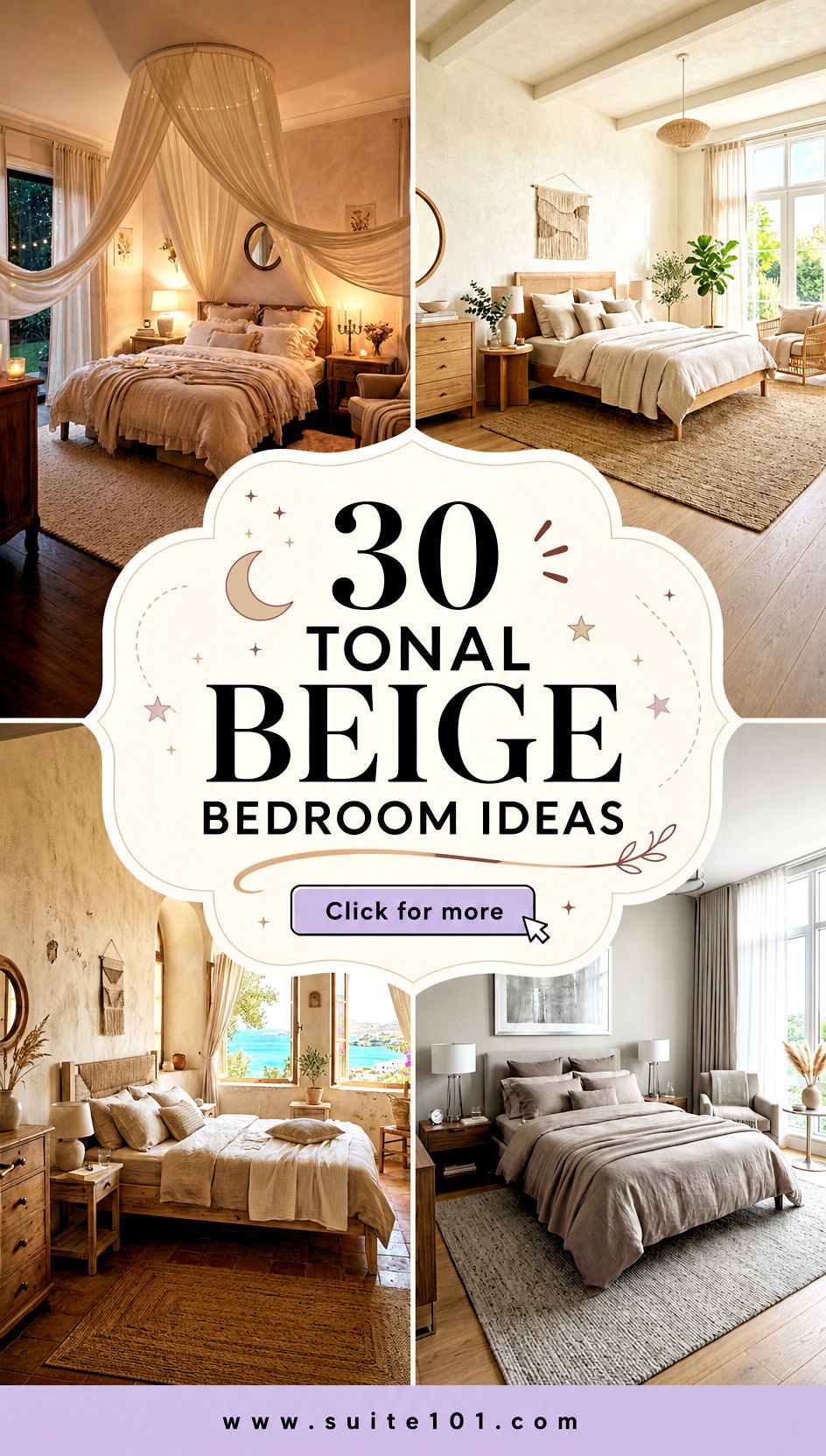 30 Tonal Beige Bedroom Ideas for Calm Layered Comfort Every Night - 30 Tonal Beige Bedroom Ideas for Calm Layered Comfort Every Night